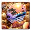 12 X 15 Satin Metal Sign - Seashell Fantasy view 1