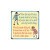12 X 12 Vintage Metal Sign - God Made view 1