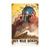 12 X 18 Vintage Metal Sign - Uncle Sames Buy War Bonds view 1