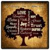 12 X 12 Satin Metal Sign - Family Tree Filled With view 1