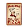 12 X 18 Vintage Metal Sign - Mama Mia Pizza view 1