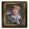 12 X 15 Satin Metal - Sign Trump Trumpus Glariamus view 1