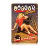 12 X 18 Vintage Metal Sign - Lucky Lanes view 1