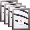 Craig Frames 72966 8.5 x 11 Inch Picture Frame, Modern Silver, Set of 4 view 1