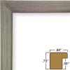 Craig Frames 72966 8.5 x 11 Inch Picture Frame, Modern Silver, Set of 4 view 2