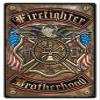 12 X 18 - Metal Sign - Firefighter Brotherhood view 1