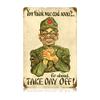 12 X 18 - Vintage Metal Sign - Take Day Off view 1