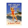 12 X 18 Metal Sign - Frolicking Big Bear Lake view 1