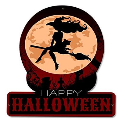 12 X 15 Satin Plasma Metal - Halloween Witch Plasma