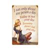 12 X 18 Vintage Metal Sign - Not Your Day/W Wood Frame/W Wood Frame view 1
