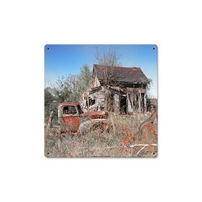 12 X 12 Satin Metal Sign - Tennessee Farm