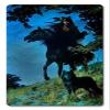 12 X 18 Satin Metal - Sign Night Wolf view 1