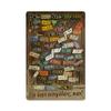 12 X 18 Satin Metal Sign - License Plates view 1