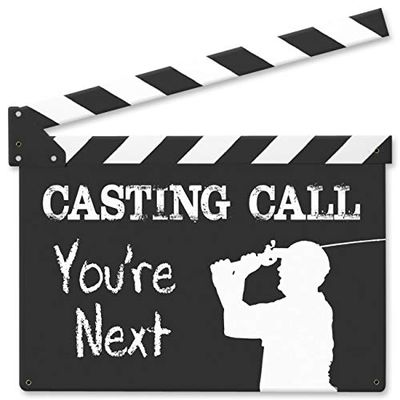 12 X 12 Plasma Metal Sign - Casting Call