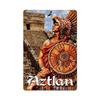 12 X 18 Vintage Metal Sign - Aztlan view 1