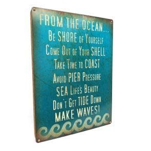 12 X 16 Plasma Box Sign - Oceanic Advice