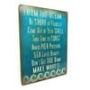 12 X 16 Plasma Box Sign - Oceanic Advice view 1