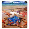 12 X 15 Satin Metal Sign - Starfish Shore view 1