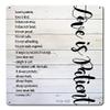 12 X 15 Satin Metal Sign - Love Is Patient view 1