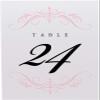 Classic Flourish Wedding and Event Table Numbers, Pink, 1-50, Double Sided, Tent or Use in a Stand, Great for Parties & Restaurants - Made in the USA view 4