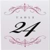 Classic Flourish Wedding Table Numbers, Burgundy, 1-80, Double Sided, Tent or Use in a Stand, Great for Parties & Restaurants - Made in the USA view 4