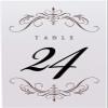 Classic Flourish Wedding and Event Table Numbers, Chocolate, 1-50, Double Sided, Tent or Use in a Stand, Great for Parties & Restaurants - Made in the USA view 4