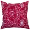 TangDepot Cotton Floral Cushion Cover 12"x18" Snowflake view 1