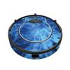 MightySkins Skin Compatible with Shark Ion Robot 750 Vacuum Minimal Coverage - Blue Mystic Flames | Protective, Durable, and Unique Vinyl Decal wrap Cover | Easy to Apply, Remove | Made in The USA view 1
