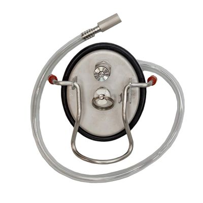 Carbonating and Nitrogen Infusion Keg Lid with 0.5 Micron Diffusion Stone