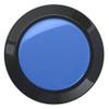 Talking Clock for Visually impaired, Blind, Elderly. Large and high Contrast (Blue) view 4