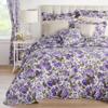 BrylaneHome Bedding Lightweight All Season Florence Quilted Oversized 100% Cotton Ultra Supreme Softness Bedspread - Full, Floral Multi view 2