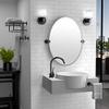 Gatco 4243BMX Latitude II Toilet Paper Holder, Wall Mounted Bathroom Tissue Holder, Matte Black view 2