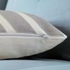 Aitliving Embroidered Throw Pillow Cover Arrows Coko Geometric Lumbar Pillow Cover Decorative Cushion Shell 2-Tone Silver Grey Chevron 1pc 12x20, Gray 30x50cm view 2