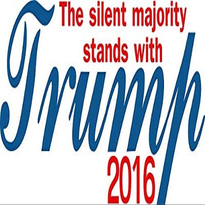Magnet The Silent Majority Stand with Trump MAGA GOP 2020 Magnet Vinyl Magnetic Sheet for Lockers, Cars, Signs, Refrigerator 5"