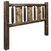 Montana Woodworks Homestead 76" Wood California King Headboard in Brown view 1