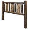 Montana Woodworks Homestead 76" Wood California King Headboard in Brown view 4