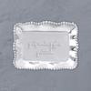 Beatriz Ball Giftables Organic Pearl Rect Engraved Tray- Girlfriends, Giggles, Gratitude view 2