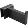 Di Simo Hangrail Faceout in Silver Powder Coated Finish with 3 Inch Dimension view 1