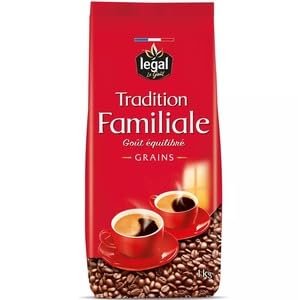 Legal Tradition Familiale Cafe Grains 1Kg (Legal Tradition Familiale Coffee Beans 1Kg)