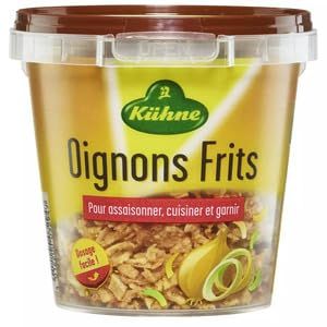 Kuhne Oignons Frits 100g (Kuhne Fried Onions 100g)