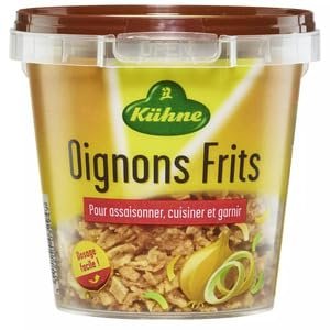 Kuhne Oignons Frits 100g (Kuhne Fried Onions 100g)