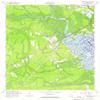 YellowMaps Richmond Hill GA topo map, 1:24000 Scale, 7.5 X 7.5 Minute, Historical, 1958, Updated 1966, 26.9 x 22 in - Polypropylene view 1