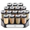 Portable 17 Pcs/set Cruet Condiment Spices Jar Storage Set Seasoning Cans Kitchen Spice Rack Condiment Bottles Pepper Box view 1