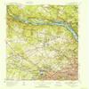 YellowMaps Falls Church VA topo map, 1:24000 Scale, 7.5 X 7.5 Minute, Historical, 1951, 27 x 22 in - Polypropylene view 1
