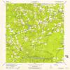 YellowMaps Chesterfield VA topo map, 1:24000 Scale, 7.5 X 7.5 Minute, Historical, 1943, Updated 1958, 26.9 x 22.1 in - Polypropylene view 1