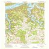 YellowMaps Cumberland City KY topo map, 1:24000 Scale, 7.5 X 7.5 Minute, Historical, 1978, Updated 1978, 27.4 x 23 in - Polypropylene view 1