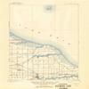 YellowMaps Oak Harbor OH topo map, 1:62500 Scale, 15 X 15 Minute, Historical, 1900, Updated 1950, 20.8 x 17 in - Polypropylene view 1