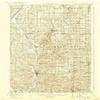 YellowMaps Millersburg OH topo map, 1:62500 Scale, 15 X 15 Minute, Historical, 1915, Updated 1943, 19.9 x 16.5 in - Polypropylene view 1