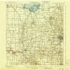Bellefontaine OH topo map, 1:62500 Scale, 15 X 15 Minute, Historical, 1915, Updated 1940, 19.9 x 16.5 in - Polypropylene view 1