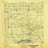 YellowMaps Alger OH topo map, 1:62500 Scale, 15 X 15 Minute, Historical, 1943, 20.9 x 16.5 in - Polypropylene view 1